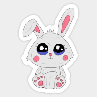 Sweet little rabbit Sticker